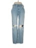 RE/DONE Color Block Blue Jeans Size 30 waist - photo 1