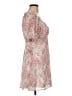 Missguided 100% Polyester Paisley Pink Cocktail Dress Size 8 - photo 4