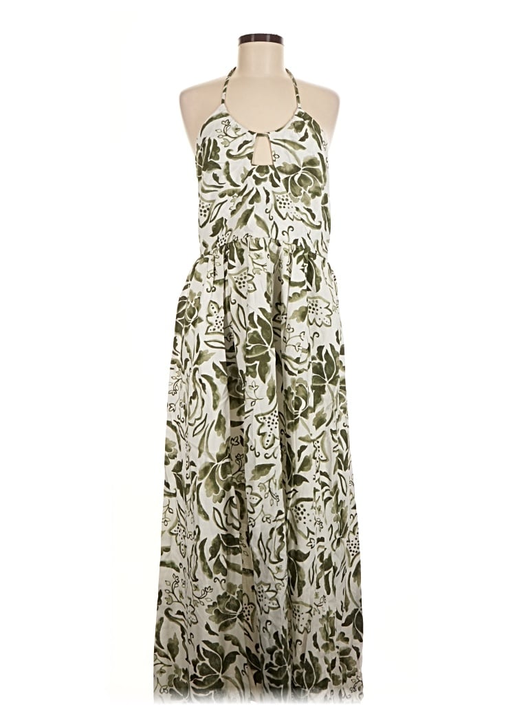 Pre-owned 1.state Casual Dress In Green