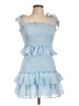 Assorted Brands 100% Polyester Blue Cocktail Dress Size L - photo 1