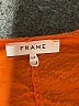 FRAME 100% Cotton Orange Sleeveless Blouse Size S - photo 7