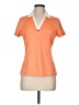 Tail 100% Polyester Orange Short Sleeve Polo Size M - photo 1