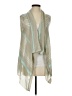 Say What? 100% Acrylic Green Cardigan Size S - photo 1