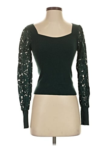 Marled Long Sleeve Top (view 1)