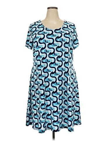 Kaari Blue Short Sleeve Top (view 1)