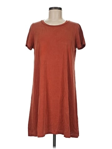 Madewell Sandwashed Swingy Tee Dress (view 1)