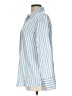 Maison d' Amelie Stripes Blue Long Sleeve Blouse Size L - photo 5