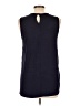 Green Envelope Blue Sleeveless Blouse Size L - photo 2