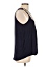 Green Envelope Blue Sleeveless Blouse Size L - photo 4