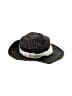 Assorted Brands 100% Paper Black Sun Hat One size - photo 1
