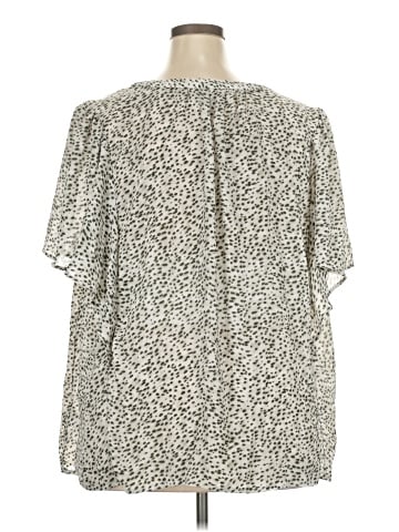 Chaps Short Sleeve Blouse (view 2)
