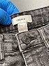 Forever 21 Solid Black Denim Shorts Size 27 waist - photo 4