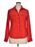 MICHAEL Michael Kors 100% Polyester Red Long Sleeve Blouse Size 14 - photo 1