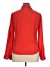 MICHAEL Michael Kors 100% Polyester Red Long Sleeve Blouse Size 14 - photo 2