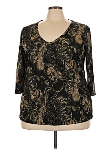 Goddess 3/4 Sleeve Blouse (view 1)
