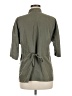 Chico's Green 3/4 Sleeve Button-Down Shirt Size Med (1) - photo 2