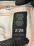 Mossimo Color Block Ivory Jeans Size 2 - photo 8
