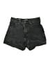 Levi's 100% Cotton Black Denim Shorts Size 27 waist - photo 1