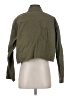 Topshop 100% Cotton Green Jacket Size 4 - photo 2