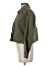 Topshop 100% Cotton Green Jacket Size 4 - photo 5