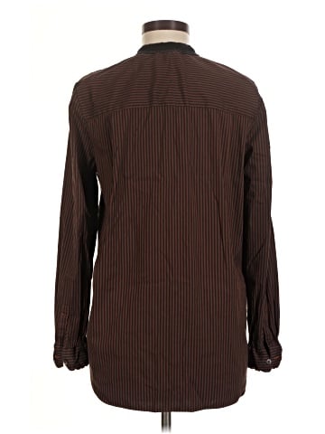 Lafayette 148 New York Long Sleeve Button-Down Shirt (view 2)