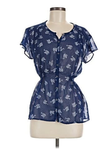 Quiksilver Short Sleeve Blouse (view 1)
