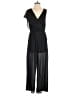 Sparkle & Fade 100% Polyester Solid Black Jumpsuit Size S - photo 1