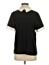 Shein 100% Polyester Black Short Sleeve Top Size 4 - photo 1