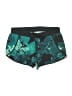 Fabletics Print Teal Athletic Shorts Size S - photo 1