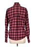 Black Diamond Plaid Red Long Sleeve Button-Down Shirt Size L - photo 2