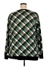 BLOOMCHIC Plaid Green Pullover Sweater Size 18 - photo 2