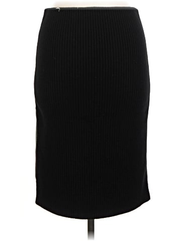 Theory Faux Leather Skirt (view 2)