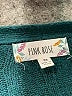 Pink Rose Teal Pullover Sweater Size XS - photo 7