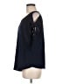 maette 100% Polyester Black Short Sleeve Top Size M - photo 5