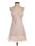 BCBGeneration 100% Polyester Hearts Pink Cocktail Dress Size S - photo 1