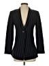 Theory Stripes Black Wool Blazer Size 2 - photo 1