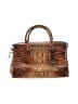 Brahmin Animal Print Brown Satchel One size - photo 1