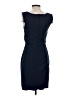 BCX Solid Blue Casual Dress Size 5 - photo 2