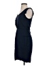BCX Solid Blue Casual Dress Size 5 - photo 5