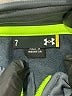 Under Armour 100% Polyester Green Track Jacket Size 7 - photo 3