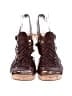 Unity 100% Leather Brown Heels Size 9 1/2 - photo 2