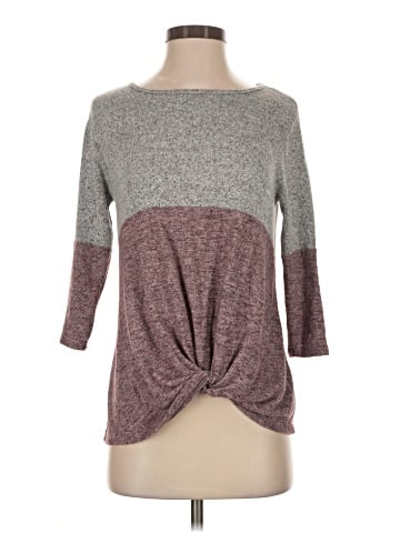 Pink Clover 3/4 Sleeve T-Shirt (view 1)