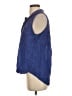 Frank & Eileen Blue Sleeveless Blouse Size S - photo 5