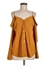Mittoshop Yellow Orange Long Sleeve Blouse Size M - photo 1