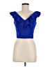 Trina Turk Blue Sleeveless Blouse Size M (estimated) - photo 1