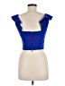 Trina Turk Blue Sleeveless Blouse Size M (estimated) - photo 2