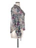 Veronica Beard Gray Long Sleeve Blouse Size 14 - photo 4