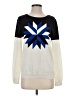 Talbots Graphic Black White Sweatshirt Size S - photo 1