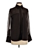 MNG 100% Polyester Black Long Sleeve Blouse Size 4 - photo 1
