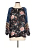 Umgee 100% Polyester Black Long Sleeve Blouse Size L - photo 1